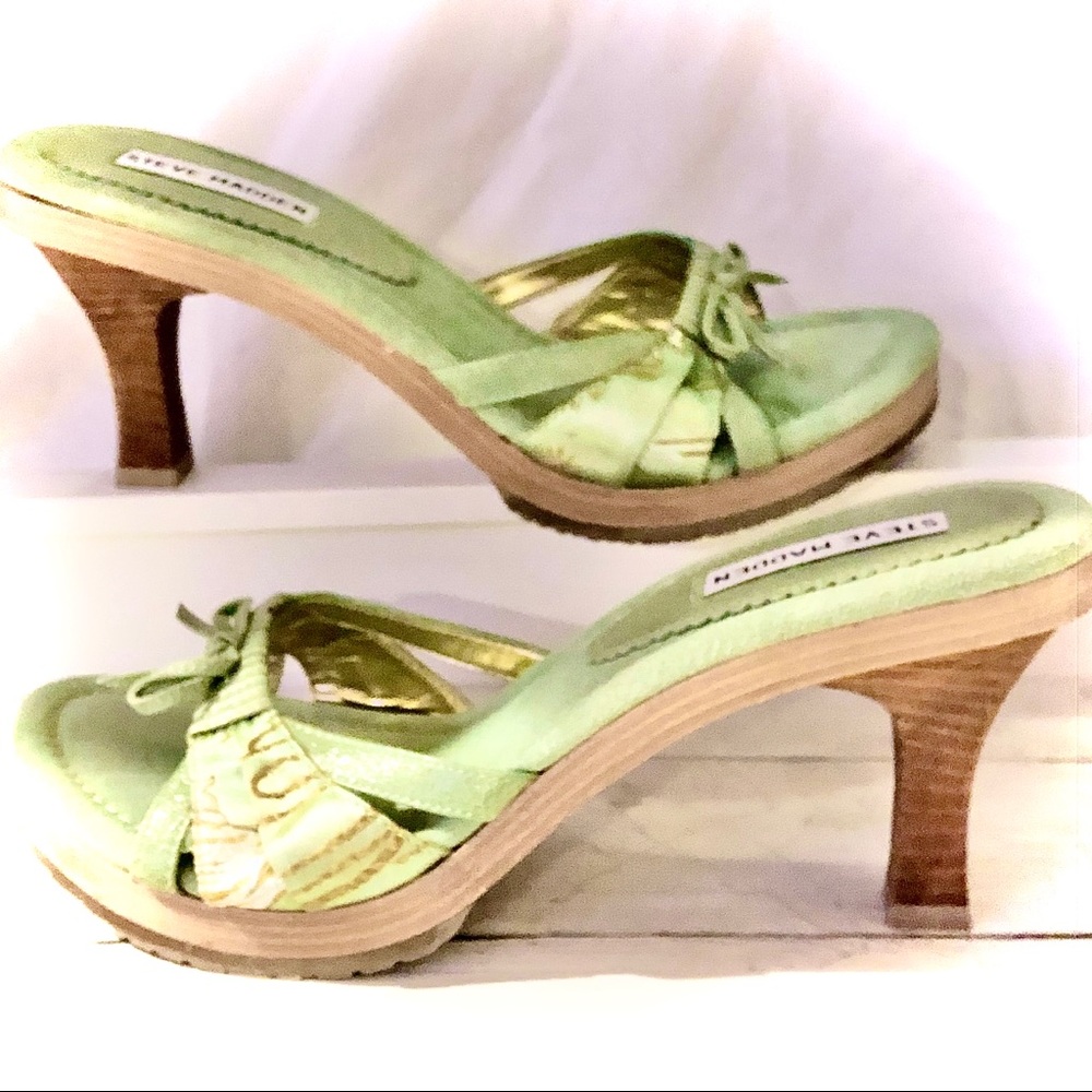 Picaso Steve Madden Slide Sandals- EUC Size 8.5